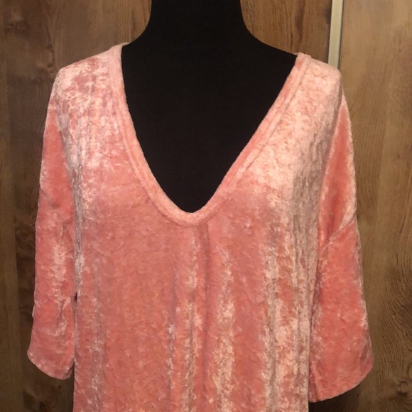 Velvetly Pink FREE PEOPLE Blouse/Dress - Picture 6 of 11